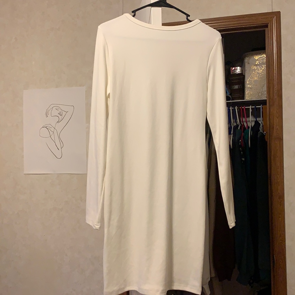 White dress. Shien clothing